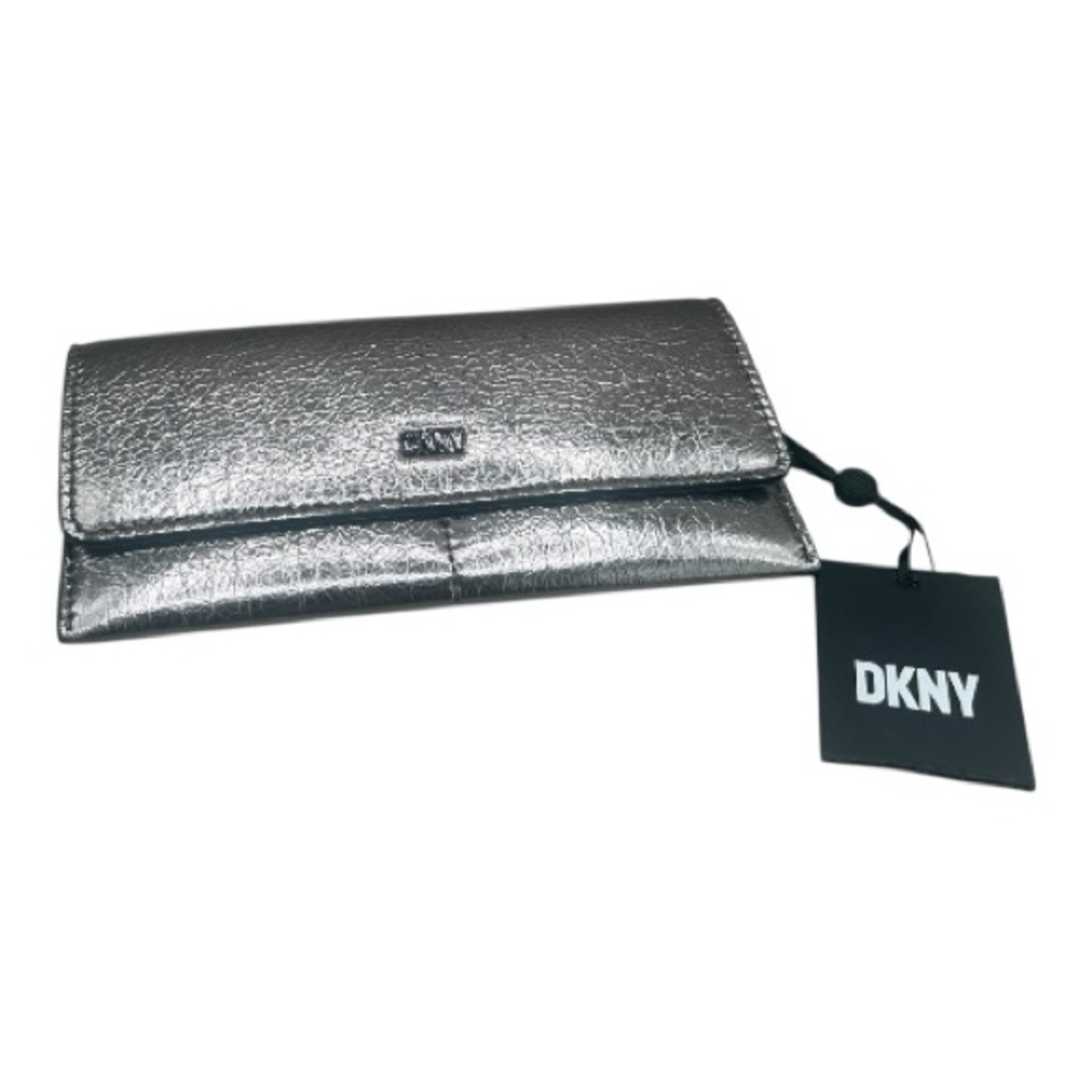 DKNY Shimmering Silver Wallet